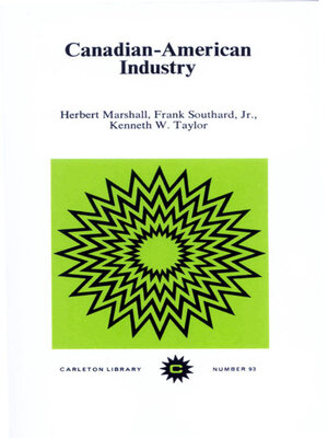cover image of Canadian-American Industry